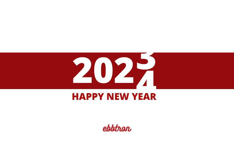 Ebbtron Blog New Year Neues Jahr 2024
